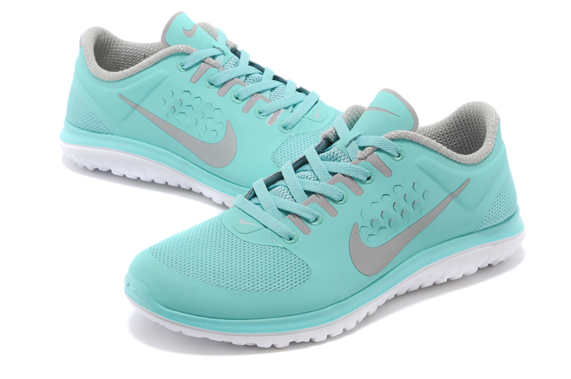 Femmes Nike FS Lite Run chaussures libres gris bleu (4)